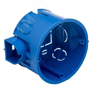 GUSI Подрозетник с кабель-каналом для сплошных стен (68х45, IP 30) без саморезов