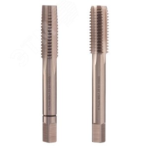 Метчик М 8,0х1,25 (Комплект 2шт) DIN352 HSS-G 6h 56мм a=4,9
