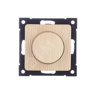 MASTER Светорегулятор (диммер) скрытой установки, в рамку, сосна