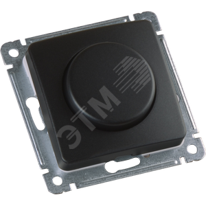 MASTER Светорегулятор (диммер) скрытой установки, в рамку, черный