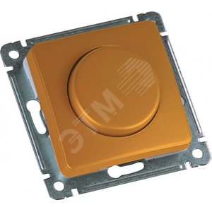 MASTER Светорегулятор (диммер) скрытой установки, в рамку, золото