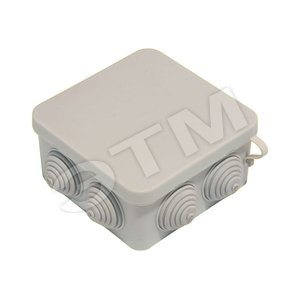 Коробка распределительная 100х100х50мм для наружного монтажа IP55