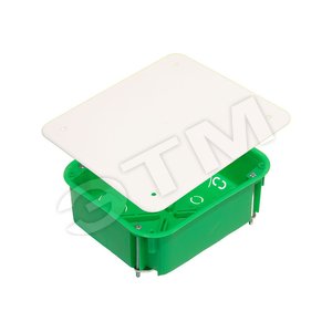 Коробка распределительная 120х100х50мм скрытая IP30 гипрок