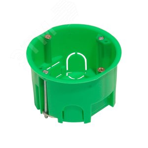 Коробка установочная 68х40мм для полой стены с    переходником ПК5201