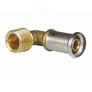 Угольник НР 16х1/2' 90 град., пресс, латунь