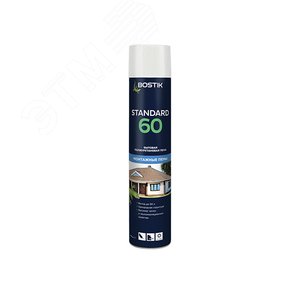 Пена монтажная Bostik 10217 Standard 60 бытовая полиуретановая 750 мл