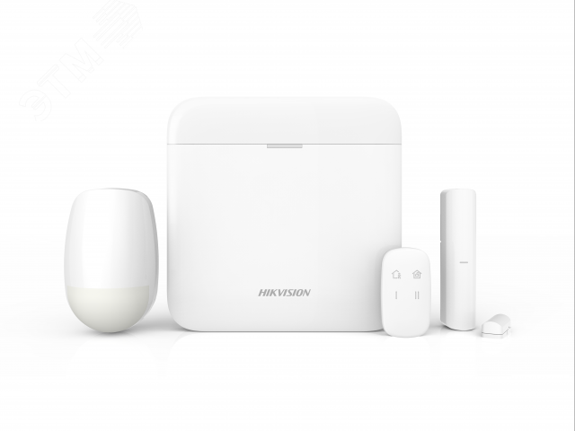 Комплект охранной системы панель до 64 беспроводных датчиков KIT AX PRO DS-PWA64-KIT-WE