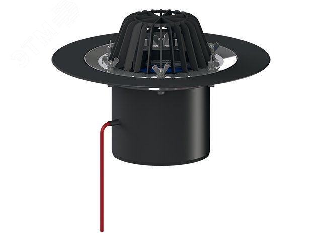 Воронка кровельная 62.1/5 DN 160 с электроподогревом