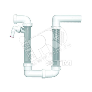 Сифон для кондиционеров 136.2 с высотой гидрозатвора 140-320мм DN40