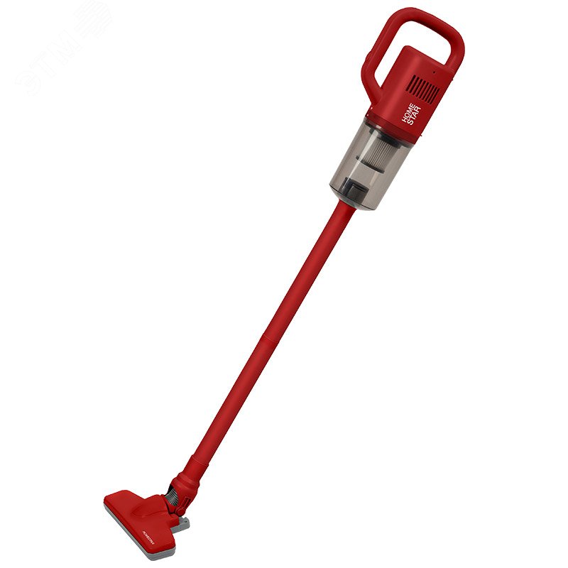 Пылесос вертикальный аккумуляторный HS-1027 цвет красный