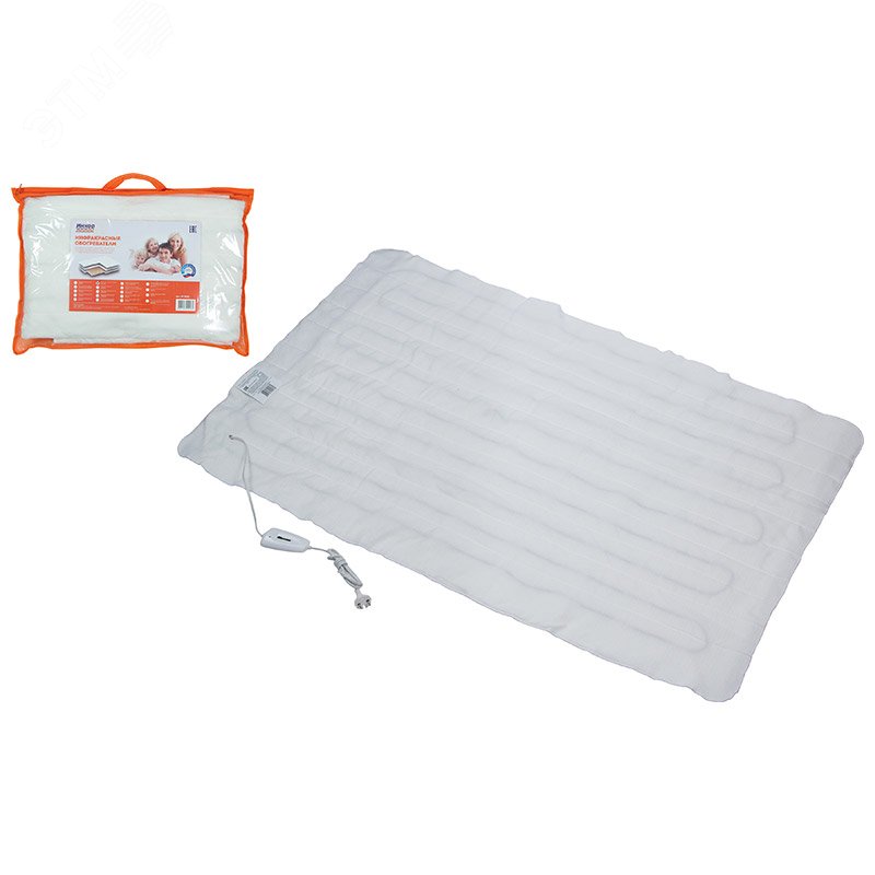 Простыня электрическая 90х150 см, с системой защиты от перегрева