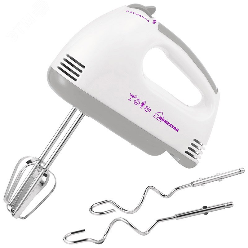 Миксер HS-2004 на 100 Вт, 7 скоростей