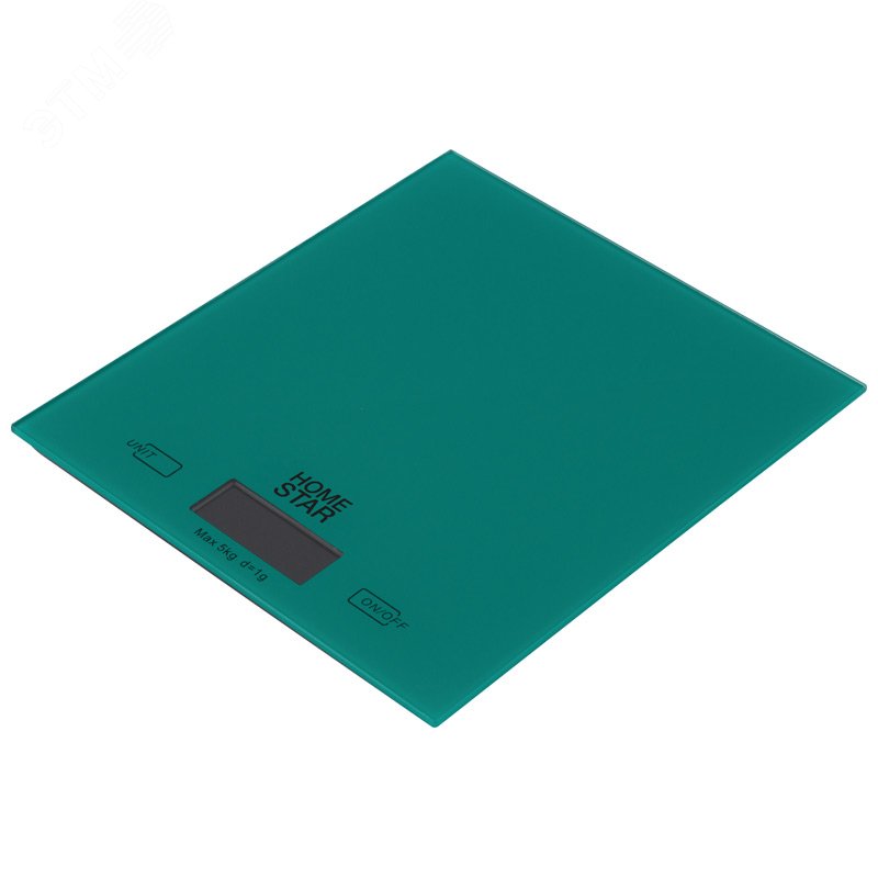 Весы кухонные электронные HS-3006 до 5 кг, цвет зеленый