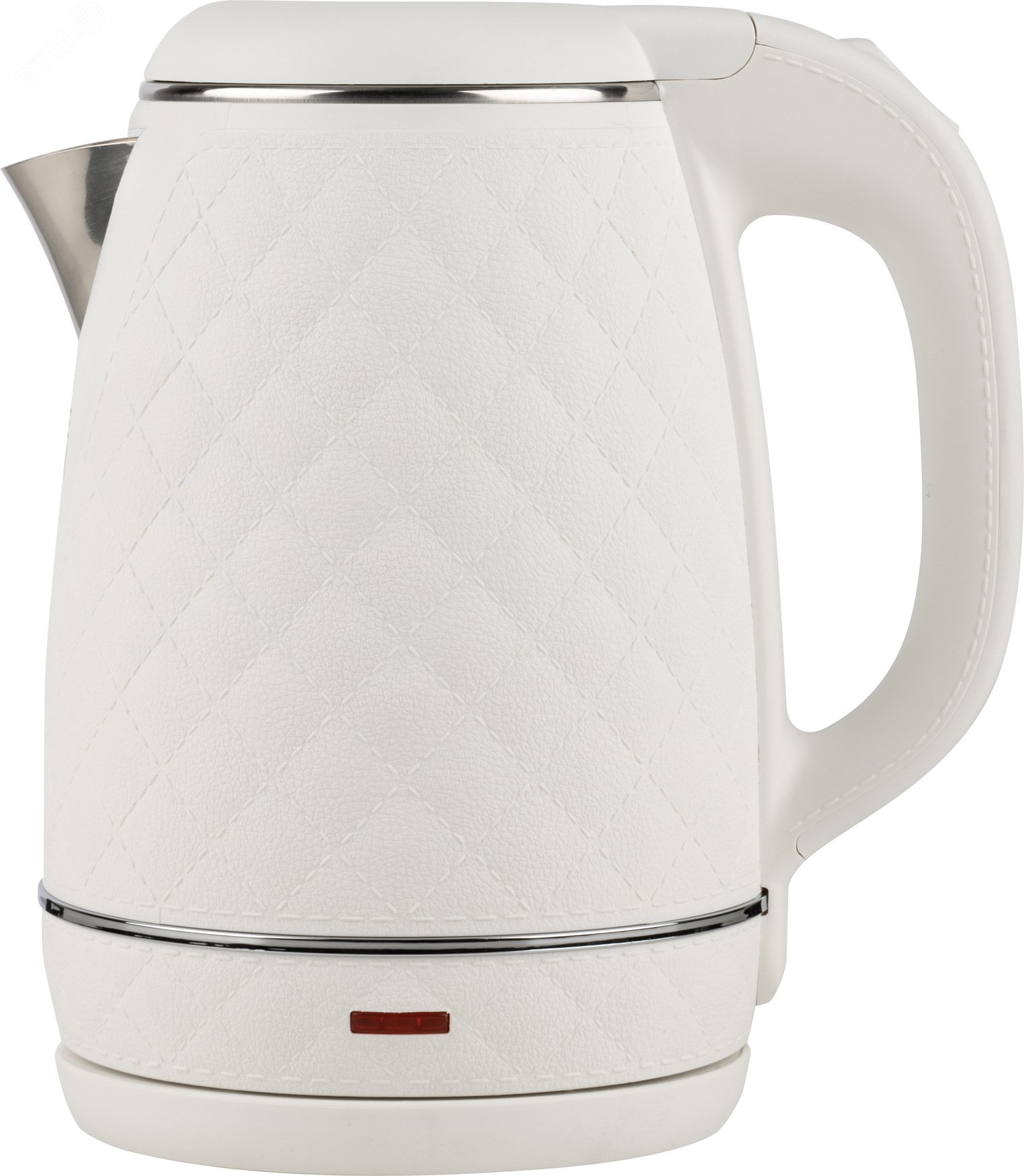 Чайник электрический HS-на 1007 на 1,7 л, цвет белый, двойной корпус