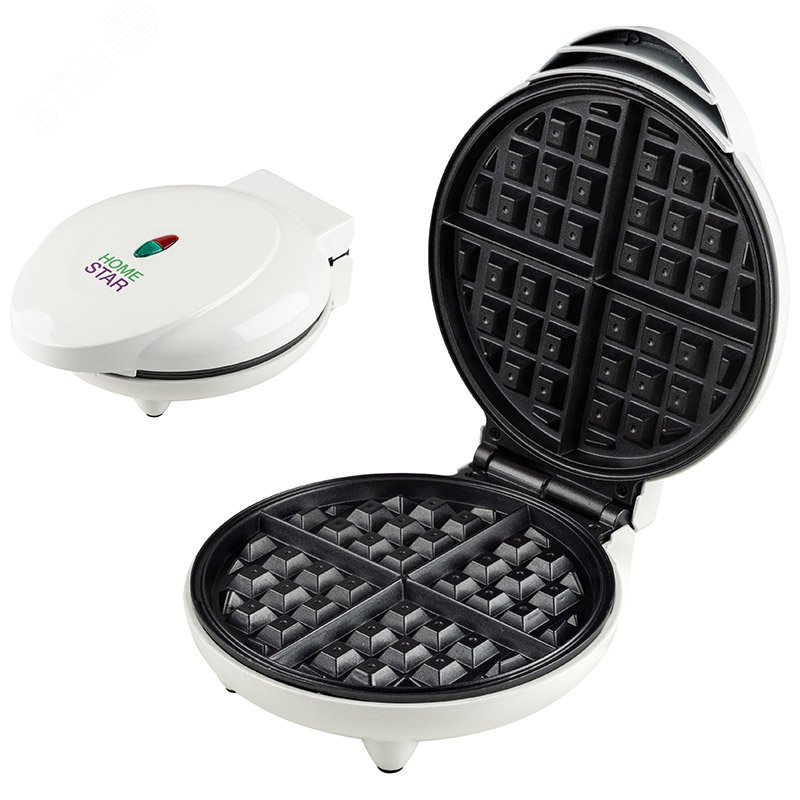 Вафельница HS-2024 на 1200 Вт, форма - венская вафля