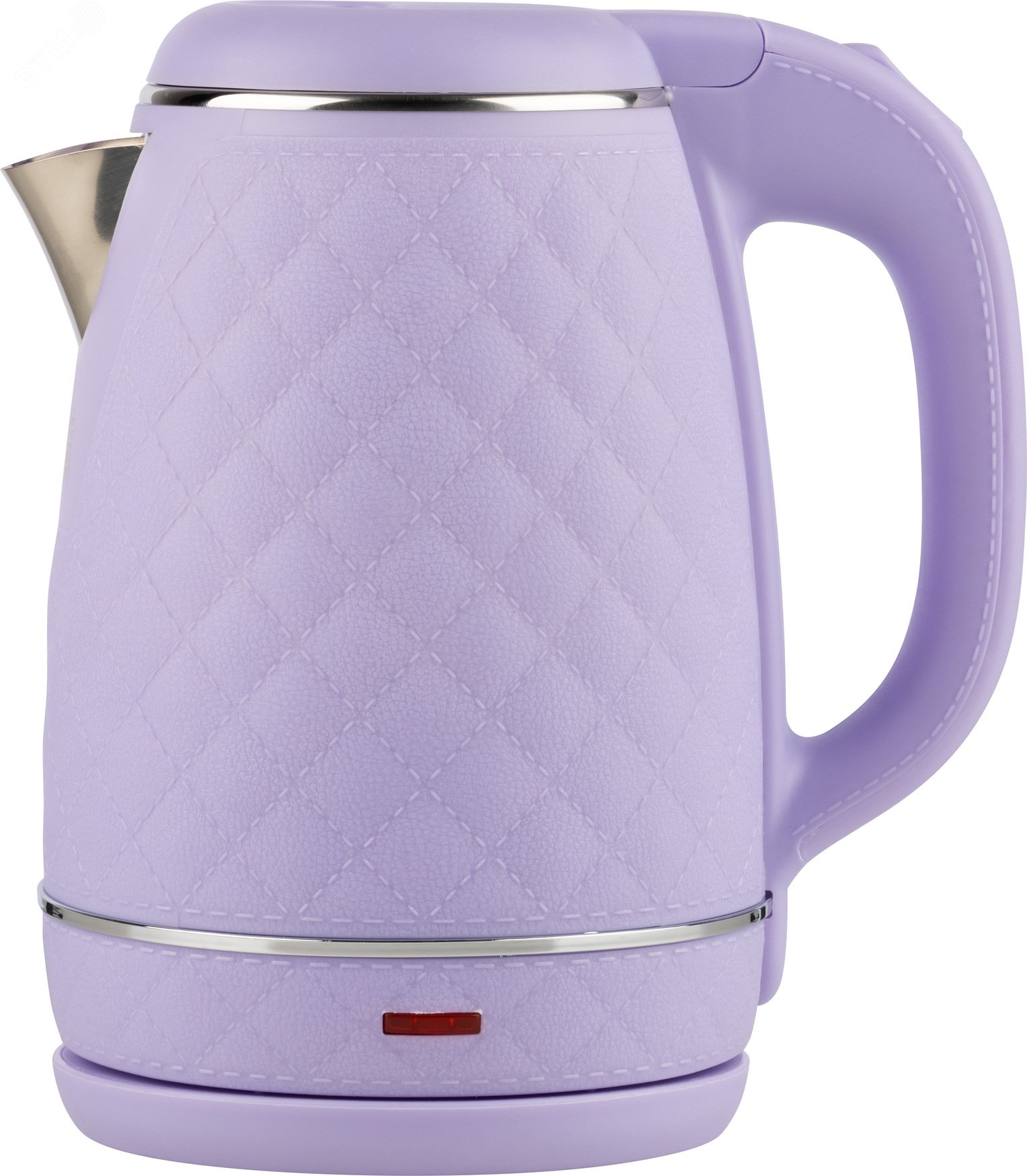 Чайник электрический HS-на 1007 на 1,7 л, цвет лиловый, двойной корпус