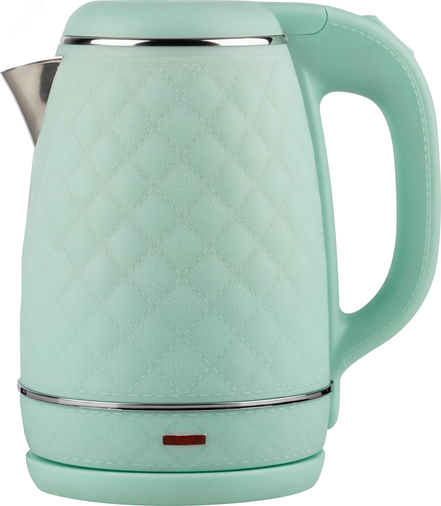 Чайник электрический HS-на 1007 на 1,7 л, цвет зеленый, двойной корпус