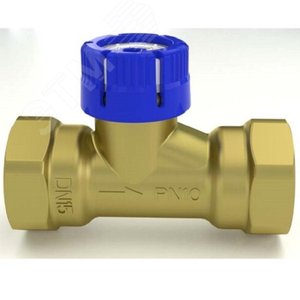 Запорно-балансировочный клапан с низким Kvs1,69 диап. 0,12...1,69м3/ч DN15, PN10