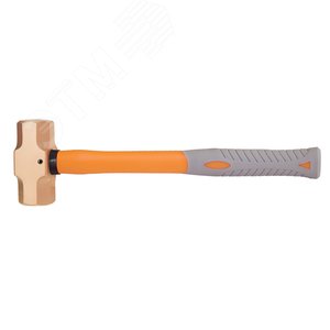 Кувалда тупоносая 2 кг BeCu рукоятка фибергласс искробезопасная