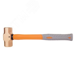 Кувалда тупоносая 1,5 кг BeCu рукоятка фибергласс искробезопасная