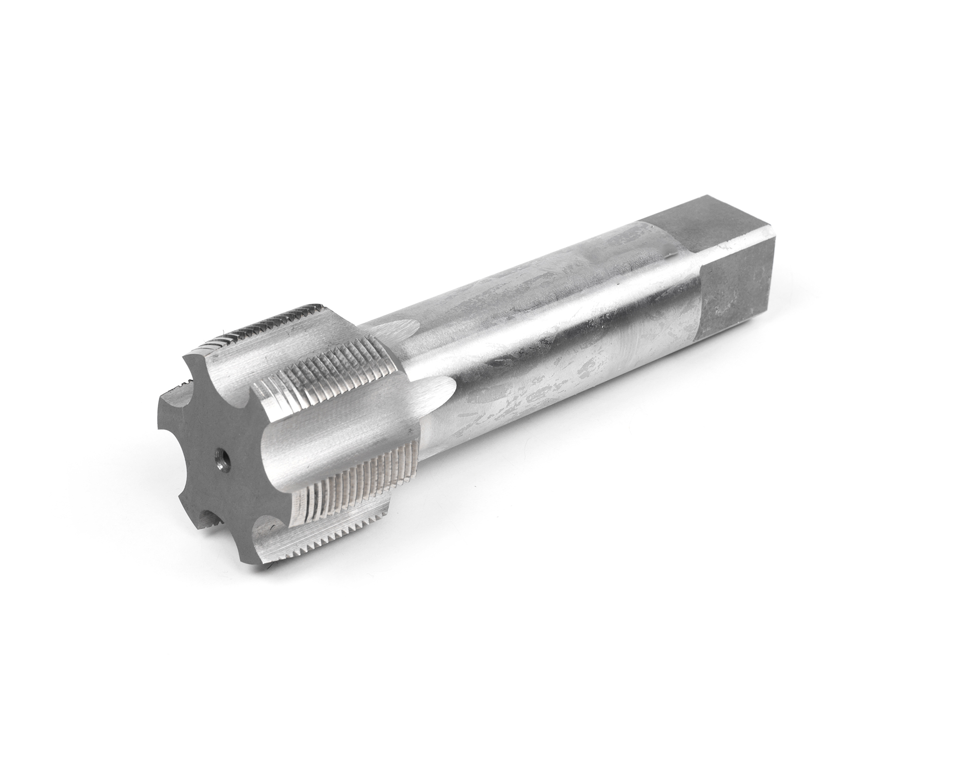 Метчик машинно-ручной для трубной цилининдрической резьбы G 1 1/8" Р6М5 HORTZ (3266-81 2625-0065)