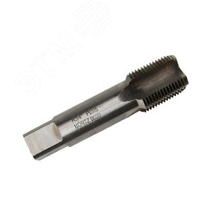 Метчик машинно-ручной для трубной конической резьбы R3/4" Р6М5 HORTZ (6227-80 2680-0020)
