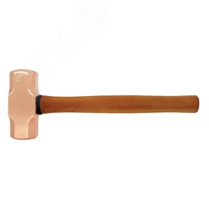Кувалда тупоносая 5 кг BeCu рукоятка дерево искробезопасный