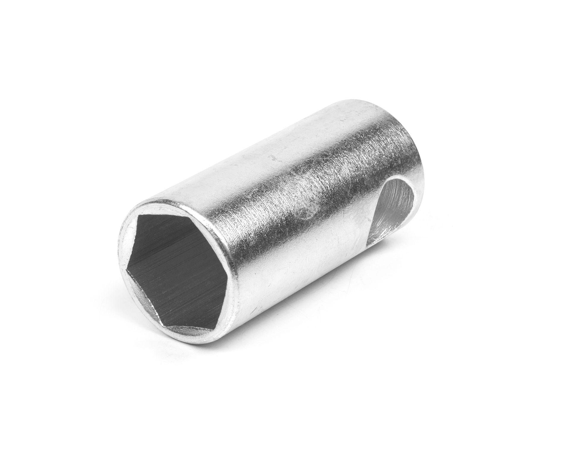 Головка торцевая высокая 30 мм (под вороток) хром шестигранная HORTZ