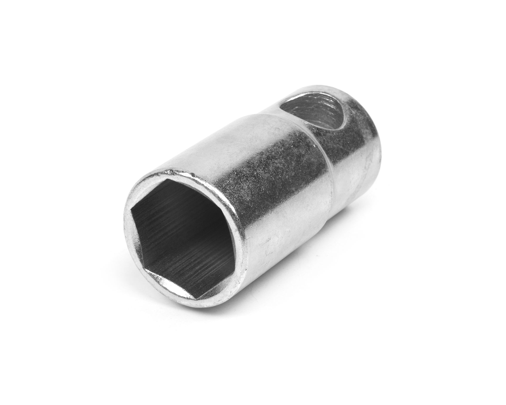 Головка торцевая высокая 32 мм (под вороток) хром шестигранная HORTZ