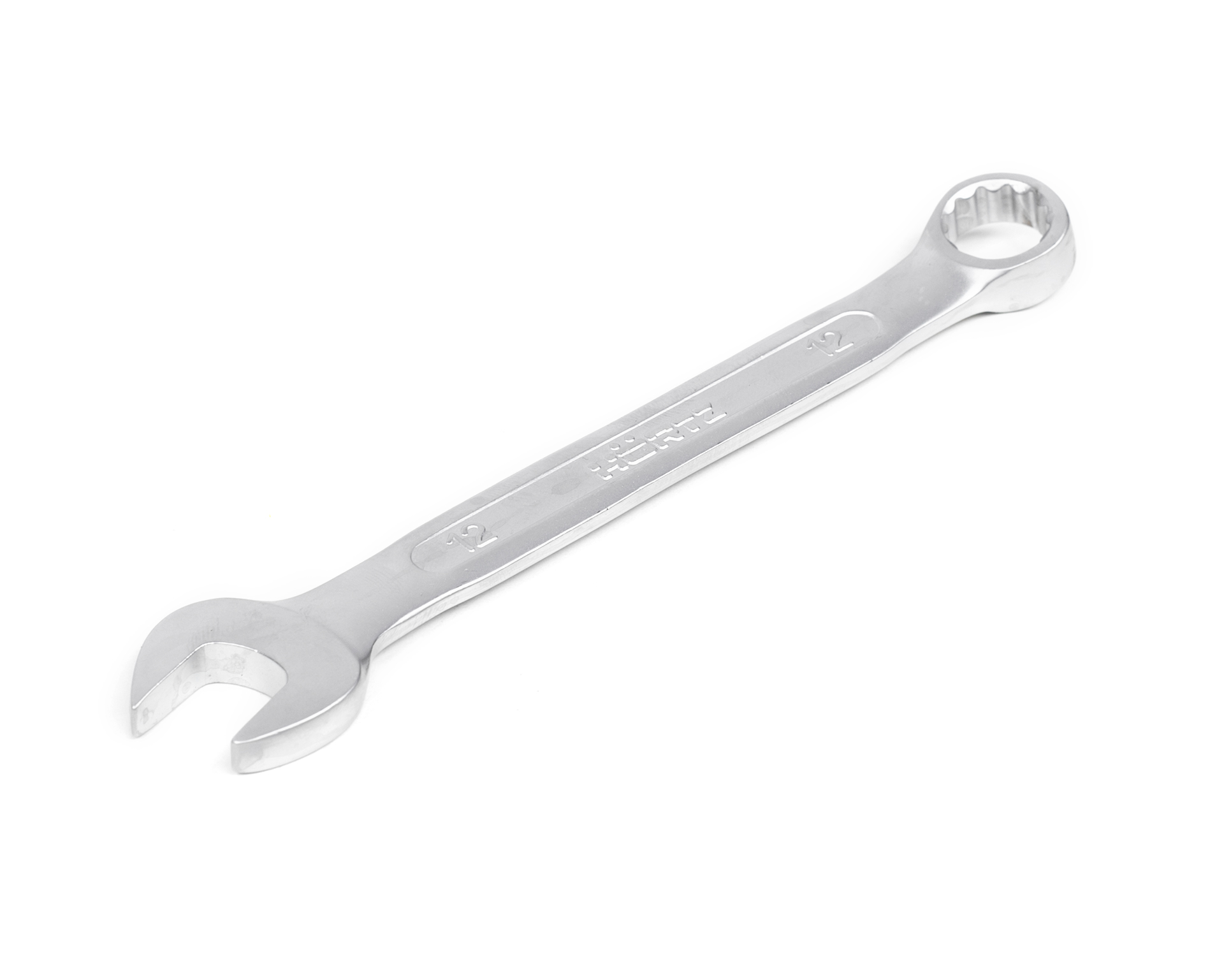 Ключ гаечный комбинированный 12х12 хромирование HORTZ