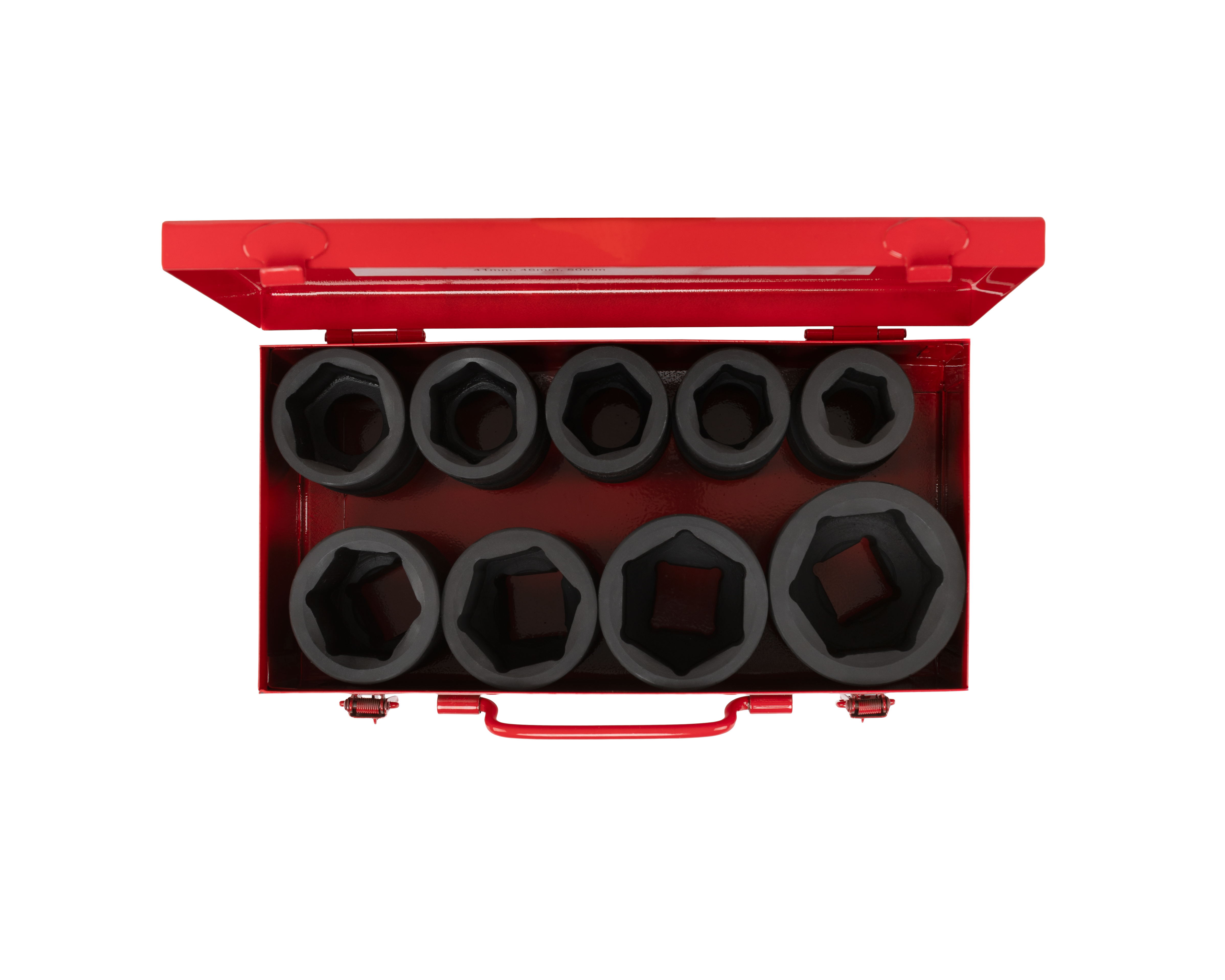 Набор головок ударных 1 дюйм (24,27,30,32,35,38,41,46,50) 9 предметов HORTZ