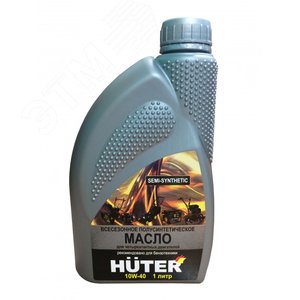 Масло моторное 10W-40 полусинтетическое для четырехтактных двигателей 1л