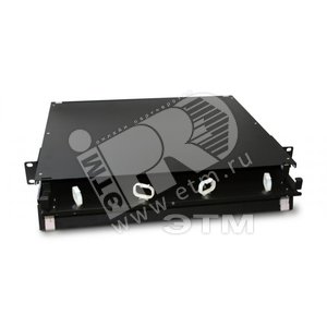 Патч-панель 19 универсальная пустой корпус 1U 1 выдвижной лоток drawer 1U 3 слота