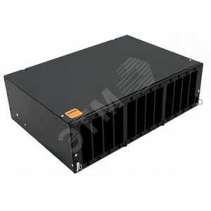 Бокс оптический универсальный 19 выдвижной с полкой от 8 до 96 портов (SC duplex LC ST FC) со сплайс пластиной без пигтейлов и проходных адаптеров 3U 