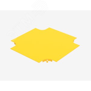 Крышка на ответвитель крестообразный пластиковый оптического лотка 240мм