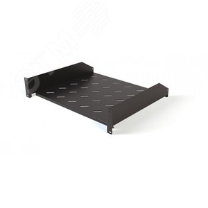 Полка угловая с перфорацией 19д2Uширина 440 мм гл.600 мм