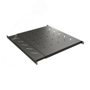 Полка c 19'' креплением. раздвижная. 0.5U. с регулируемой глубиной установки от 405 мм до 700 мм нагрузка до 60 кг. для установки в шкафы глубиной 600