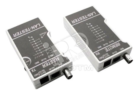 Тестер для витой пары коаксиала. телефона (кож.зам.чехол) LT-100