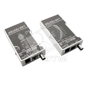 Тестер для витой пары коаксиала. телефона (кож.зам.чехол) LT-100