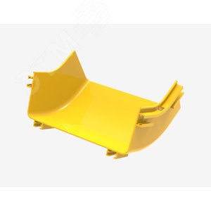 Угол 45градусов внутренний (вверх) для оптического лотка 240мм