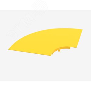 Крышка на горизонтальный изгиб на 90градусов для оптического лотка 240мм