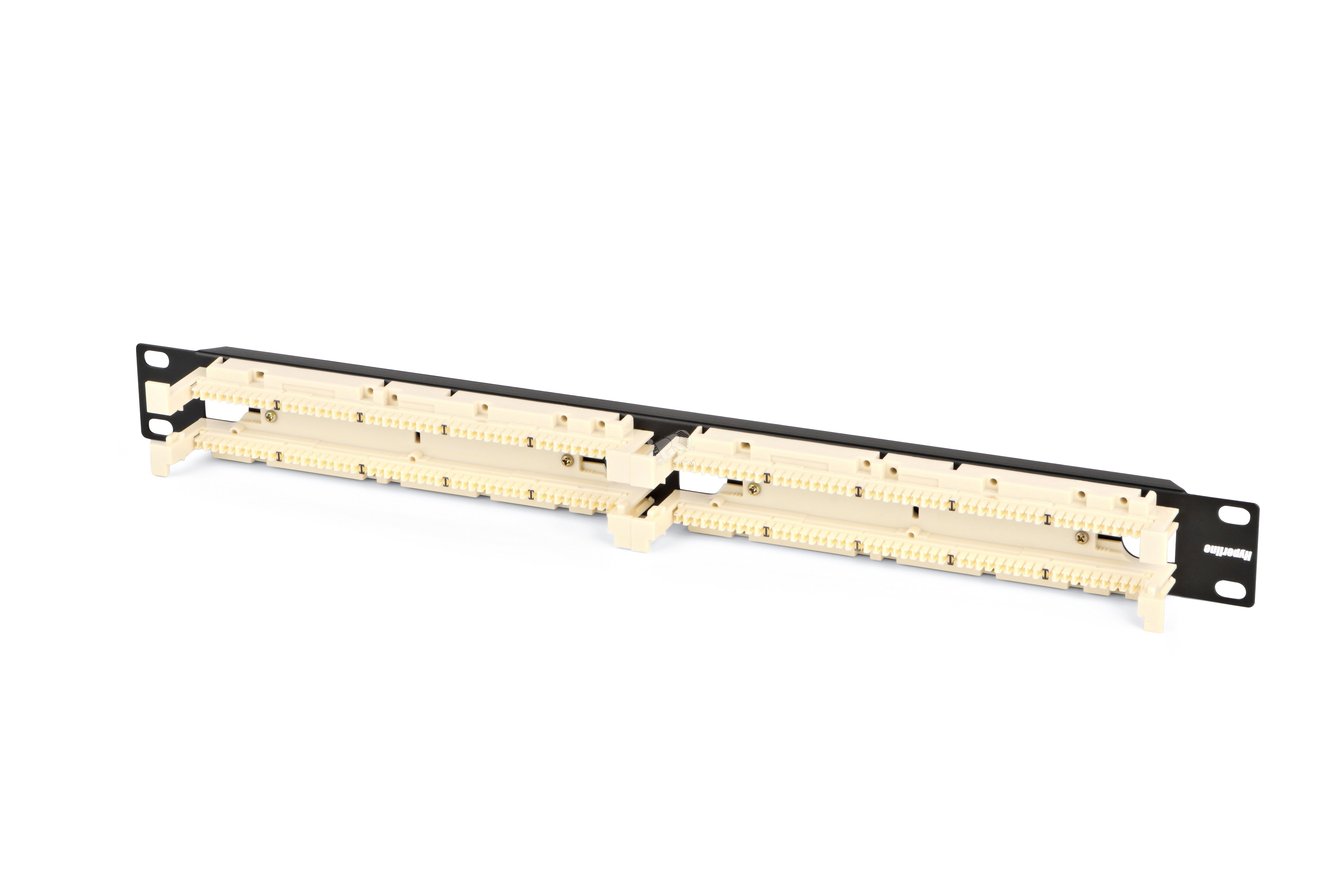 Кросс-панель 110C-19-100P-1U 100 парная 19'