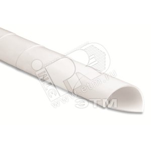 Жгут спиральный витой для кабеля Flexible PE внутренний диаметр 20мм (10м)