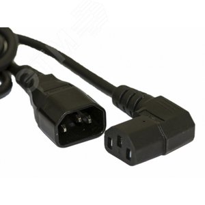 Кабель питания PWC-IEC13A-IEC14-3.0-BK монитор-компьютер IEC 320 C13IEC 320C14