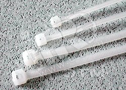 Стяжка нейлоновая неоткрывающаяся безгалогенная 370x3.6мм полиамид 6.6 (100шт)