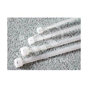 Стяжка нейлоновая неоткрывающаяся безгалогенная 370x3.6мм полиамид 6.6 (100шт)