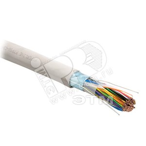Витая пара экран FTP F/UTP категория 3 50 пар 24 AWG одножильный PVC (500м)