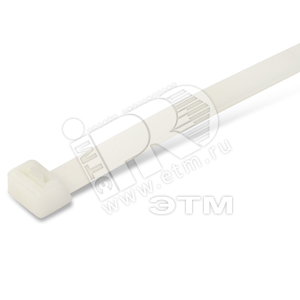 Стяжка для высоких нагрузок полиамид 6.6 усилие разрыва 114 кг (100шт)