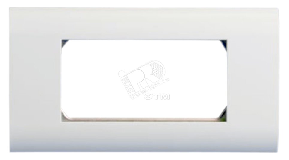 Панель лицевая 80х148мм для 4 модулей металлическая (45х22.5мм)