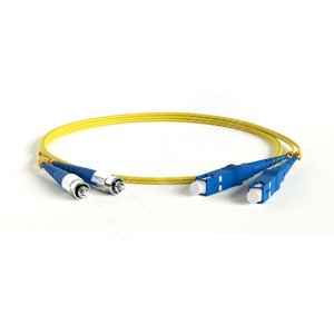 FC-S2-9-FC/UR-SC/UR-H-0.5M-LSZH-YL Патч-корд волоконно-оптический SM 9/125
